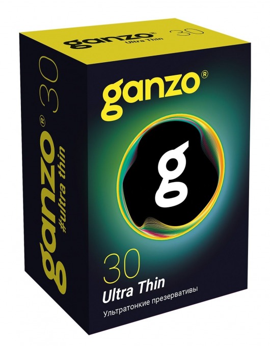 Супертонкие презервативы Ganzo Ultra thin - 30 шт. - Ganzo - купить с доставкой в Жуковском