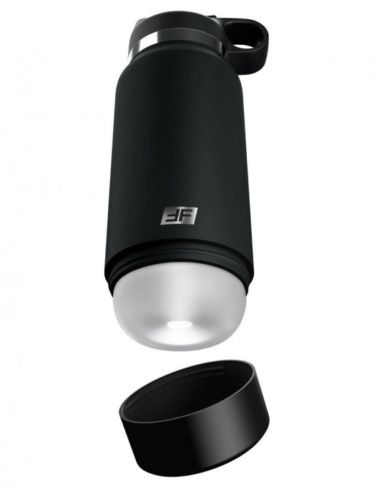 Черный мастурбатор в виде бутылки Fap Flask - Pipedream - в Жуковском купить с доставкой