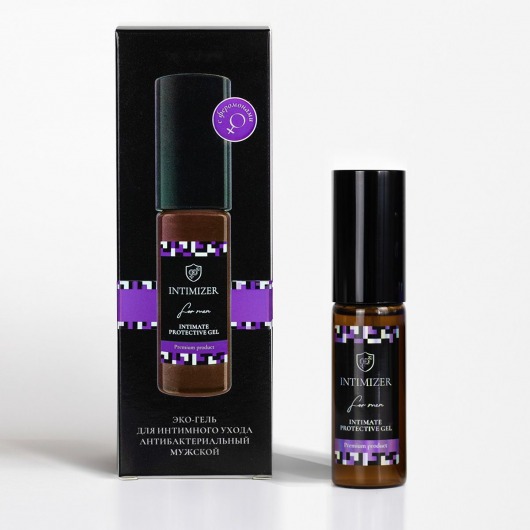 Мужской антибактериальный эко-гель для интимного ухода Intimizer - 20 мл. - Intimizer - купить с доставкой в Жуковском