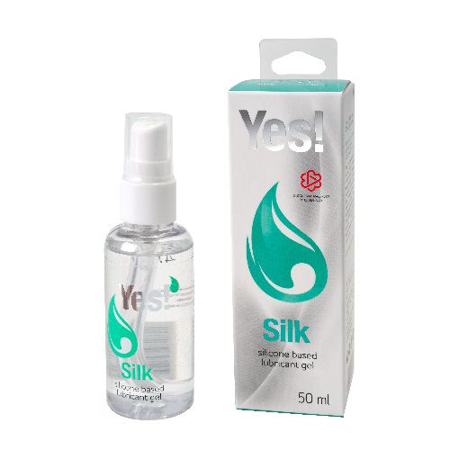 Силиконовая гипоаллергенная вагинальная смазка Yes Silk - 50 мл. - Sitabella - купить с доставкой в Жуковском