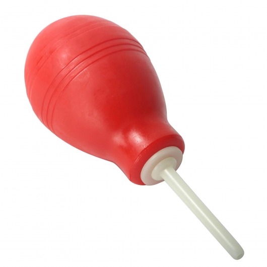 Анальный душ Enema Bulb Red - XR Brands - купить с доставкой в Жуковском