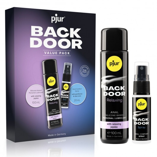 Набор для анального секса pjur Back Door Value Pack - Pjur - купить с доставкой в Жуковском