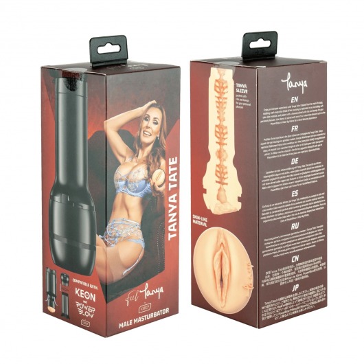 Мастурбатор-вагина FeelTanya Stroker - Kiiroo - в Жуковском купить с доставкой