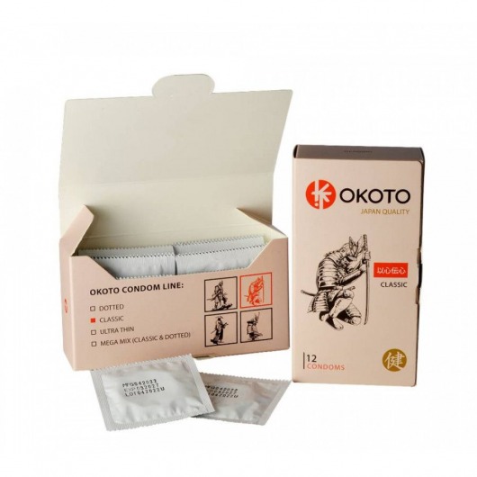 Презервативы OKOTO Classic - 12 шт. - Sitabella - купить с доставкой в Жуковском