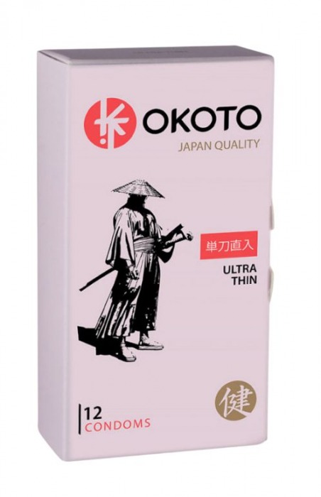 Тонкие презервативы OKOTO Ultra Thin - 12 шт. - Sitabella - купить с доставкой в Жуковском