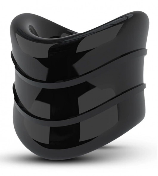 Черное эрекционное кольцо на мошонку Beef Ball Stretcher Snug X Long - Blush Novelties - в Жуковском купить с доставкой