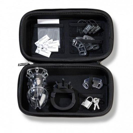 Мужской пояс верности Pubic Enemy No1 Silver Edition - MyStim - купить с доставкой в Жуковском