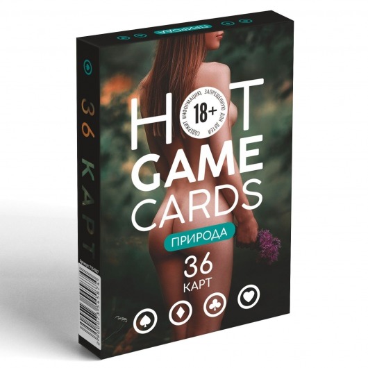 Игральные карты Hot Game Cards «Природа» - Сима-Ленд - купить с доставкой в Жуковском