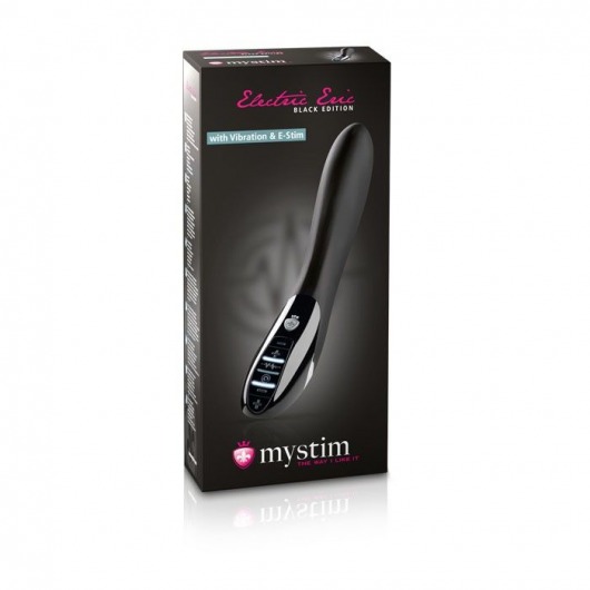 Черный вибратор с миостимуляцией Mystim Electric Eric Black Edition - 27 см. - MyStim - купить с доставкой в Жуковском