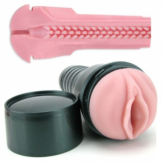 Мастурбатор-вагина Fleshlight - Vibro Pink Lady Touch с вибрацией - Fleshlight - в Жуковском купить с доставкой