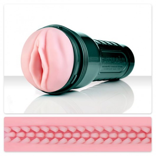 Мастурбатор-вагина Fleshlight - Vibro Pink Lady Touch с вибрацией - Fleshlight - в Жуковском купить с доставкой