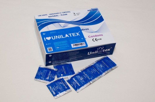 Классические презервативы Unilatex Natural Plain - 144 шт. - Unilatex - купить с доставкой в Жуковском