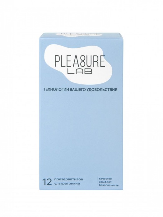Ультратонкие презервативы Pleasure Lab - 12 шт. - Pleasure Lab - купить с доставкой в Жуковском