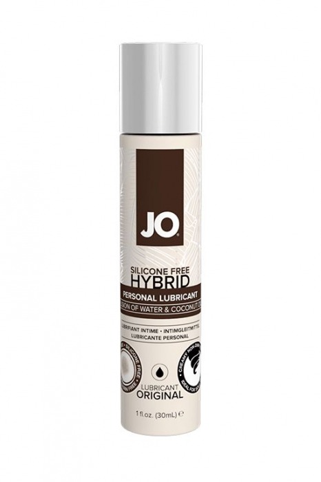 Водно-масляный лубрикант JO Silicon free Hybrid Lubricant ORIGINAL- 30 мл. - System JO - купить с доставкой в Жуковском
