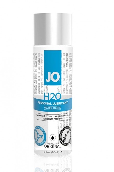 Нейтральный лубрикант на водной основе JO Personal Lubricant H2O - 60 мл. - System JO - купить с доставкой в Жуковском