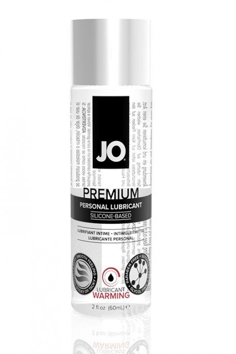 Возбуждающий лубрикант на силиконовой основе JO Personal Premium Lubricant  Warming - 60 мл. - System JO - купить с доставкой в Жуковском