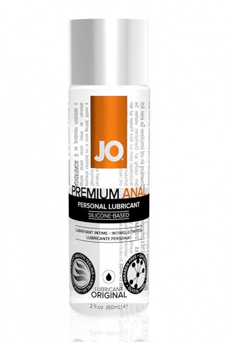 Анальный лубрикант на силиконовой основе JO Anal Premium - 60 мл. - System JO - купить с доставкой в Жуковском