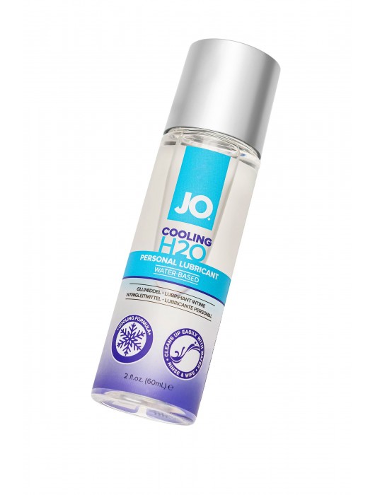 Охлаждающий лубрикант на водной основе JO Personal Lubricant H2O COOLING - 60 мл. - System JO - купить с доставкой в Жуковском