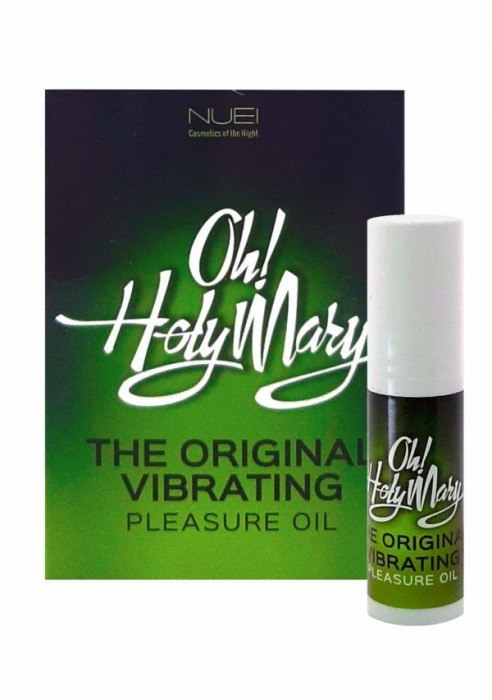 Масло унисекс с эффектом вибрации Oh! Holy Mary - 6 мл. - Nuei cosmetics - купить с доставкой в Жуковском