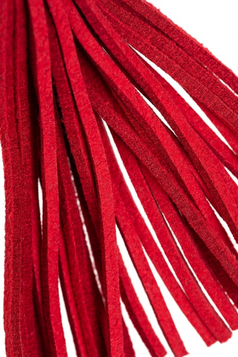 Зажимы на соски «Вилки» с красными кисточками из замши - Pecado - купить с доставкой в Жуковском