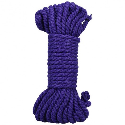 Фиолетовая верёвка для связывания и фиксации Bind Tie - 9,14 м. - Doc Johnson - купить с доставкой в Жуковском