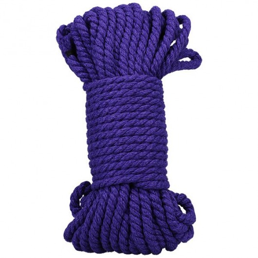 Фиолетовая верёвка для связывания и фиксации Bind Tie - 15,24 м. - Doc Johnson - купить с доставкой в Жуковском