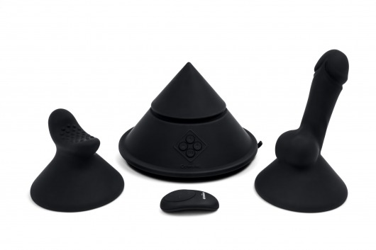 Конусный вибромассажер Cowgirl Cone с 2 насадками - CowGirl - купить с доставкой в Жуковском