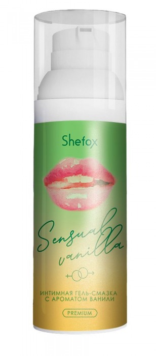 Интимная гель-смазка Shefox Premium «Чувственная ваниль» - 50 мл. - Shefox - купить с доставкой в Жуковском