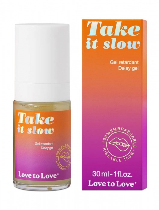 Пролонгирующий гель для мужчин Take It Slow - 30 мл. - Love to Love - купить с доставкой в Жуковском