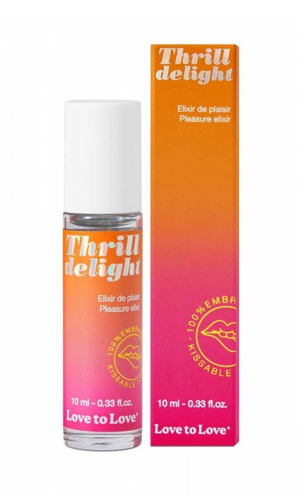 Возбуждающий гель Thrill Delight - 10 мл. - Love to Love - купить с доставкой в Жуковском