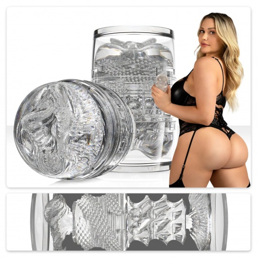 Прозрачный двусторонний мастурбатор Fleshlight Quickshot Mia Malkova - Fleshlight - в Жуковском купить с доставкой