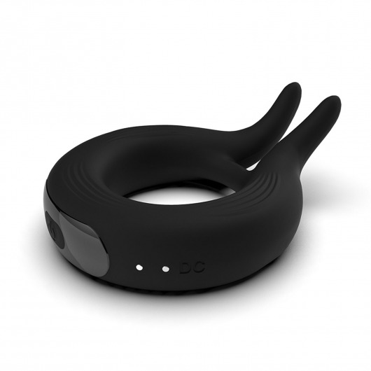 Черное эрекционное кольцо Marry Me Rechargeable Vibrating Cockring - Adrien Lastic - в Жуковском купить с доставкой