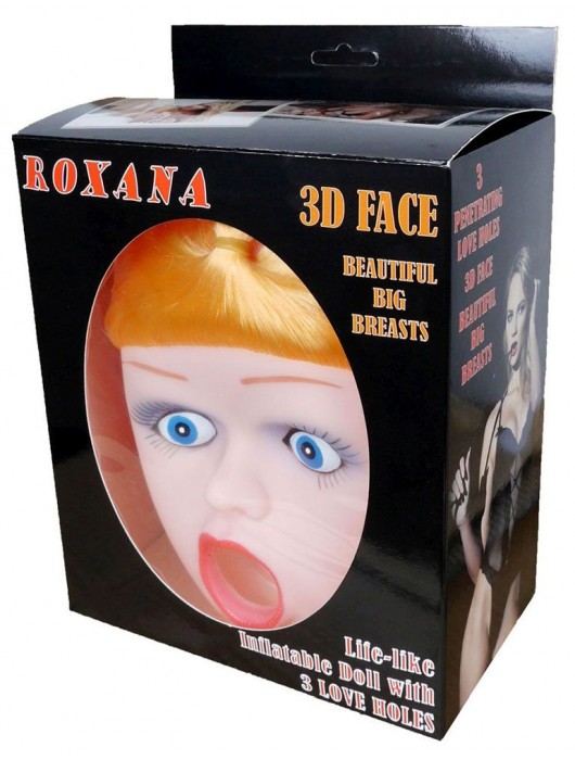 Надувная секс-кукла Roxana 3D - Boys of Toys - в Жуковском купить с доставкой