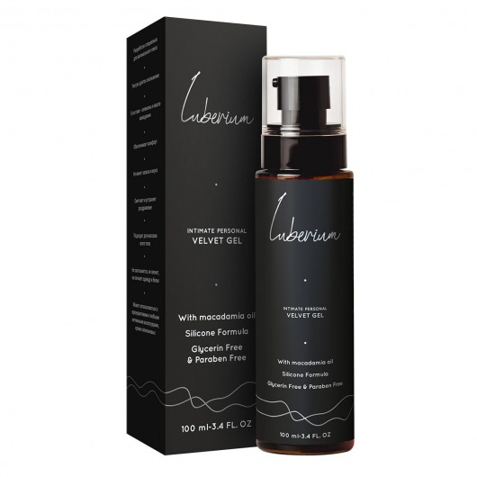 Интимный гель на силиконовой основе с маслом макадамии Luberium Velvel Gel - 100 мл. - Luberium - купить с доставкой в Жуковском
