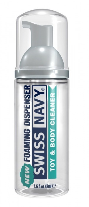 Очищающая пенка для игрушек и тела Toy   Body Cleaner Foamer - 47 мл. - Swiss navy - купить с доставкой в Жуковском
