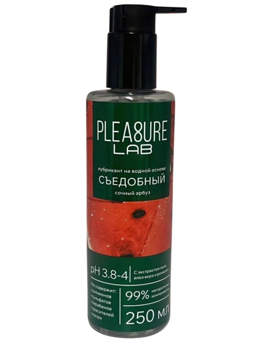 Лубрикант на водной основе Pleasure Lab с ароматом арбуза - 250 мл. - Pleasure Lab - купить с доставкой в Жуковском