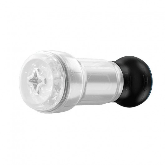 Набор PowerBlow   Feel Pocket Stroker Crystal: мастурбатор и интерактивная насадка - Kiiroo - в Жуковском купить с доставкой