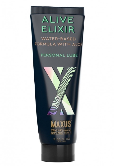 Интимный гель на водной основе MAXUS Alive Elixir - 75 мл. - Maxus - купить с доставкой в Жуковском
