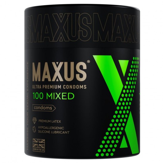 Презервативы MAXUS Mixed - 100 шт. - Maxus - купить с доставкой в Жуковском