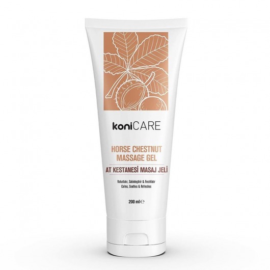 Расслабляющий массажный гель Konicare Horse Chestnut Massage Gel - 200 мл. - KoniCARE - купить с доставкой в Жуковском