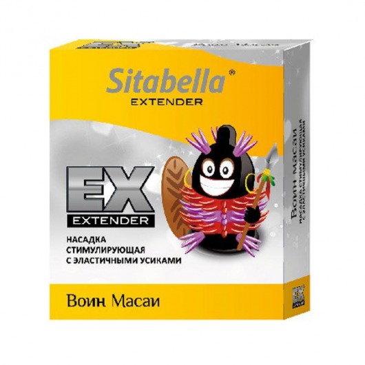 Стимулирующая насадка Sitabella Extender  Воин Масаи - Sitabella - купить с доставкой в Жуковском