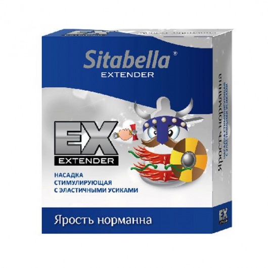 Стимулирующая насадка Sitabella Extender  Ярость норманна - Sitabella - купить с доставкой в Жуковском
