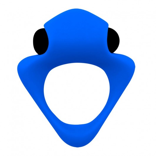 Синее эрекционное кольцо Wooomy Tribeс с вибрацией - Adrien Lastic - в Жуковском купить с доставкой