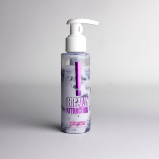 Увлажняющий крем-гель для тела с ароматом ежевики Creamy Attraction Blackberry - 100 мл. - INTT - купить с доставкой в Жуковском