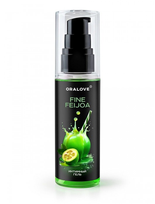 Съедобная смазка на водной основе с ароматом фейхоа - 60 гр. - Биоритм - купить с доставкой в Жуковском