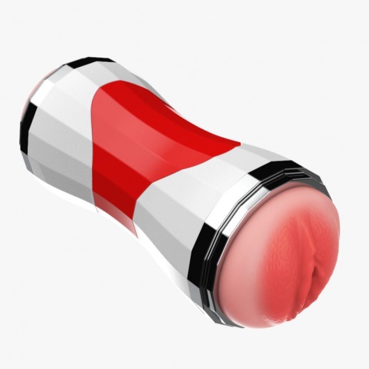 Двусторонний мастурбатор в колбе Power Grip Cup - вагина и ротик - Boys of Toys - в Жуковском купить с доставкой