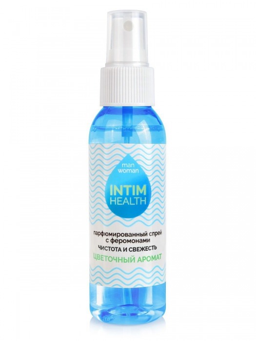 Парфюмированный спрей Intim Health для нижнего белья и тела с цветочным ароматом - 95 мл. -  - Магазин феромонов в Жуковском