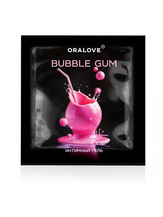 Саше съедобной оральной смазки OraLove с ароматом бабл-гам - 3 гр. - Биоритм - купить с доставкой в Жуковском