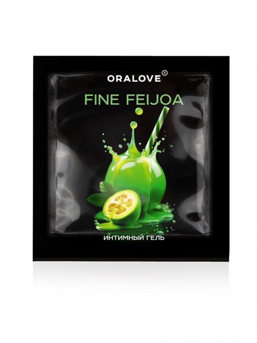Саше съедобной оральной смазки OraLove с ароматом фейхоа - 3 гр. - Биоритм - купить с доставкой в Жуковском