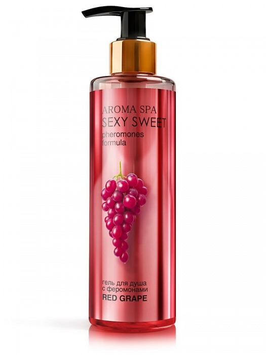 Гель для душа с феромонами и ароматом винограда Red Grape - 200 мл. -  - Магазин феромонов в Жуковском
